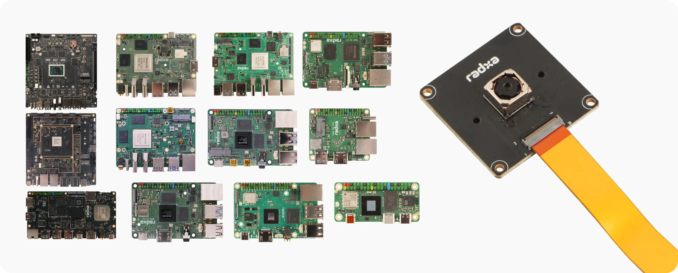 Standard Radxa MIPI CSI 31P Interface
