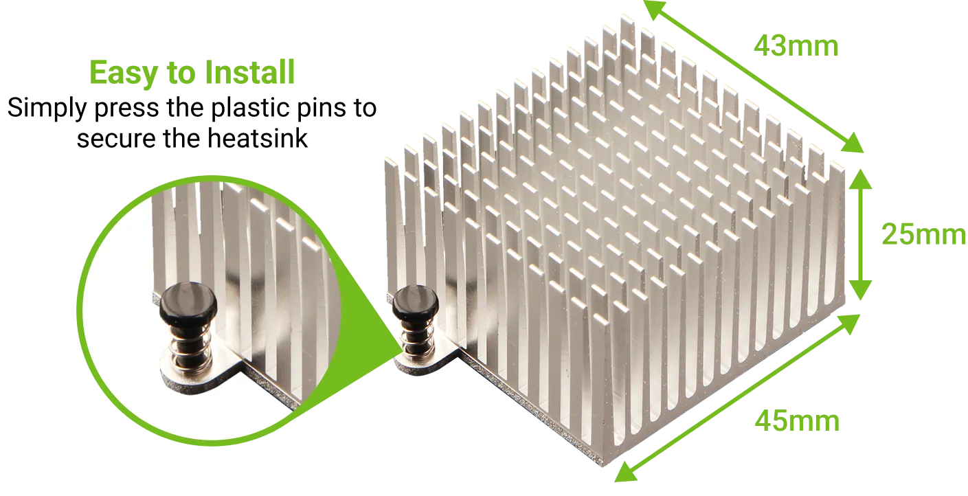 Radxa Heatsink 4025A