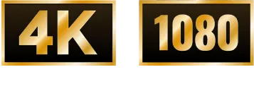 4K & 1080p