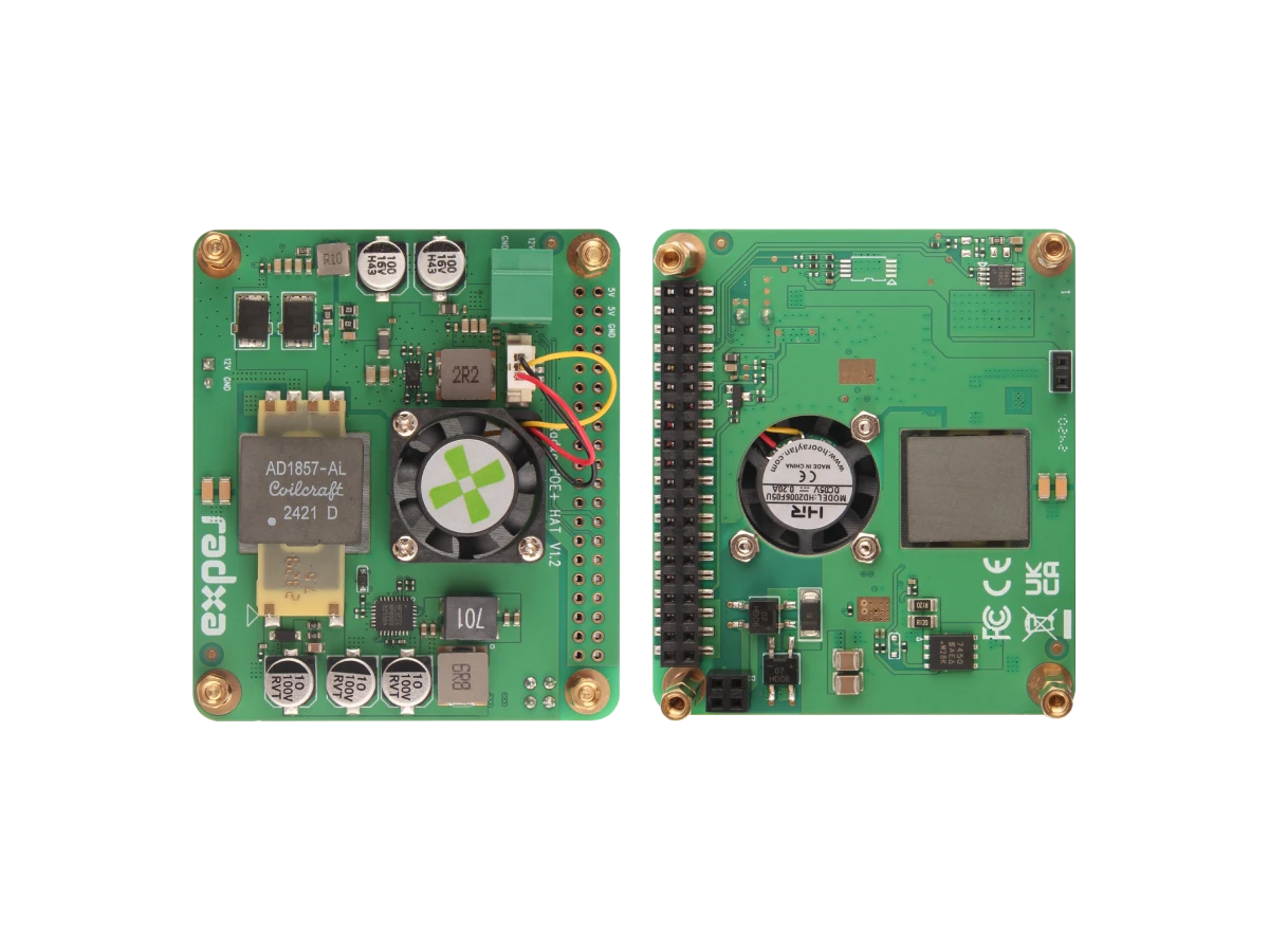 25W PoE+ HAT 12V/2.1A