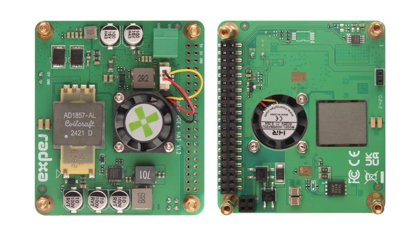 Radxa 25W PoE+ HAT 12V/2.1A
