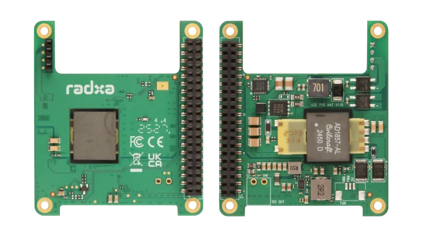 20W PoE+ HAT