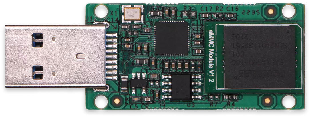 High speed USB 3.0 to eMMC reader